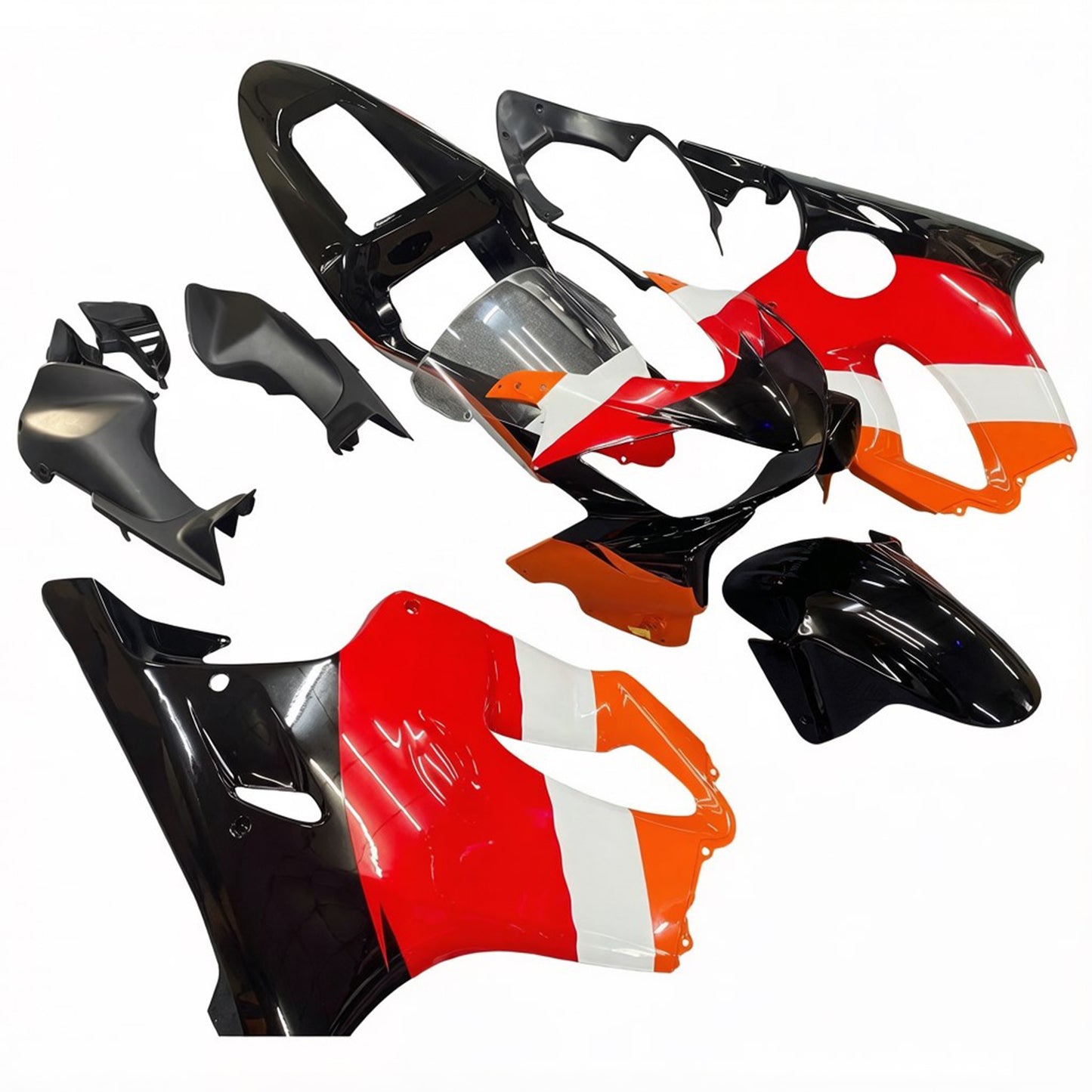 Amotopart Honda CBR600 F4i 2001-2003 Kit Carenatura Carrozzeria Plastica ABS