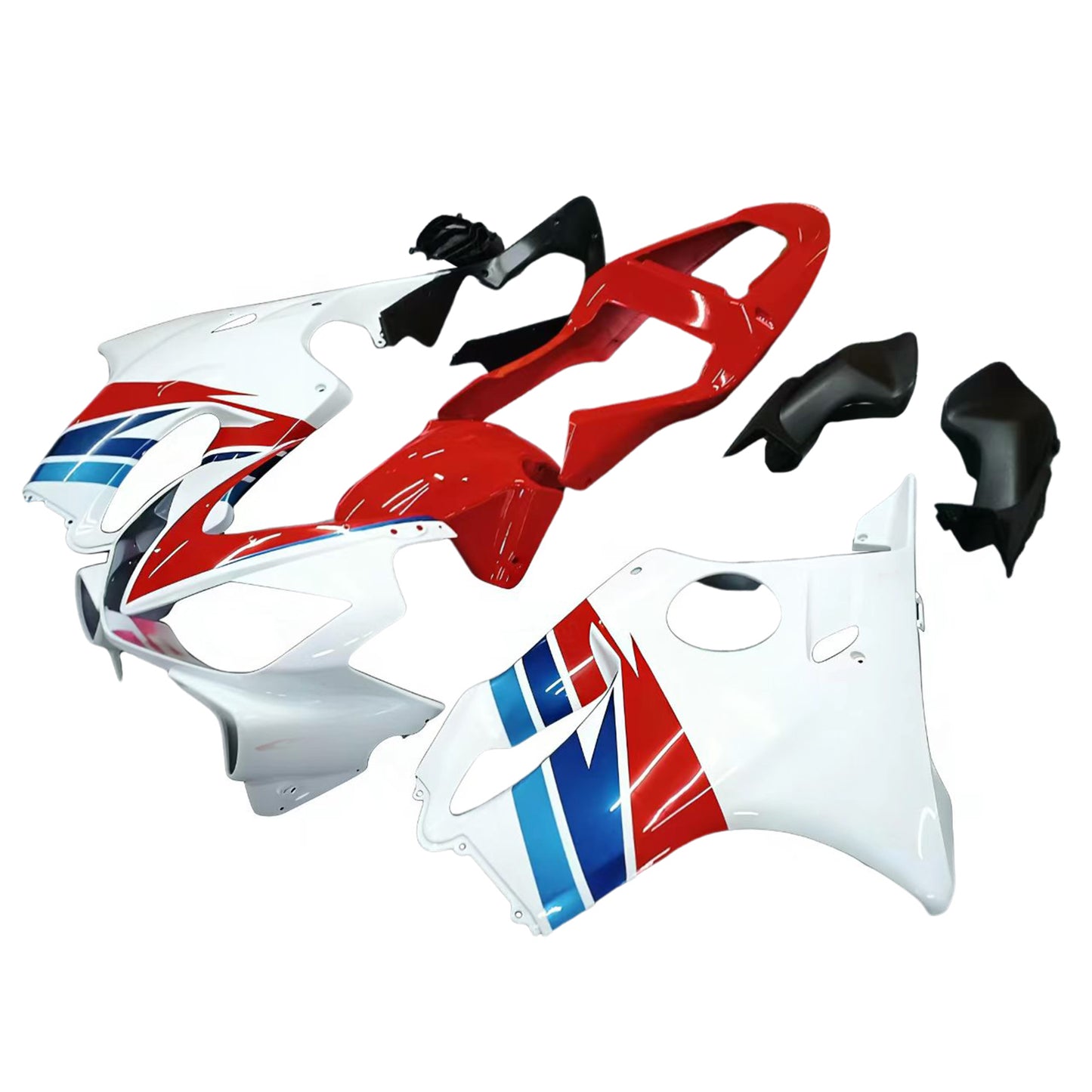 Amotopart Kit Carena Honda CBR600 F4i 2001-2003 Carrozzeria Plastica ABS