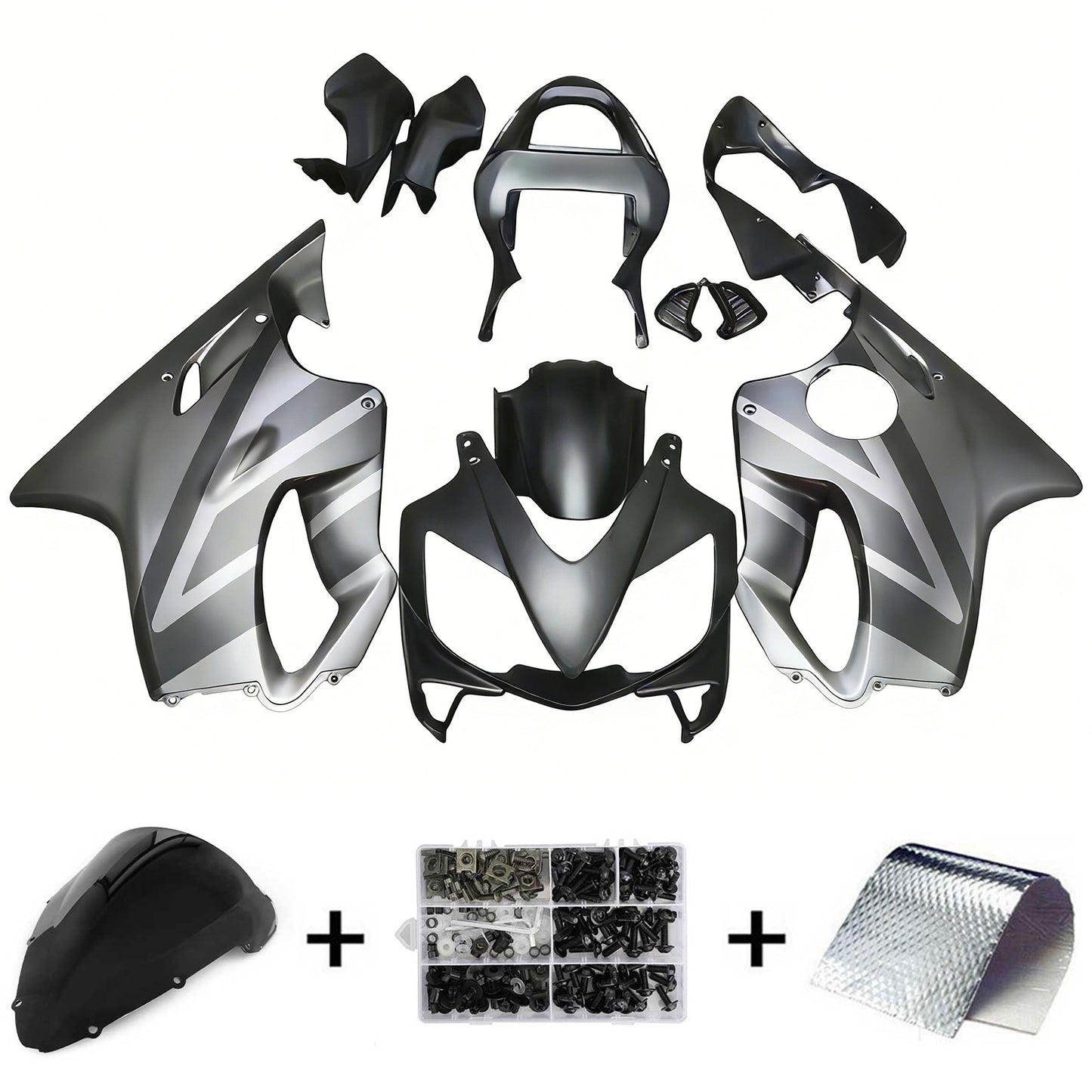 Amotopart Kit Carena Honda CBR600 F4i 2001-2003 Carrozzeria Plastica ABS