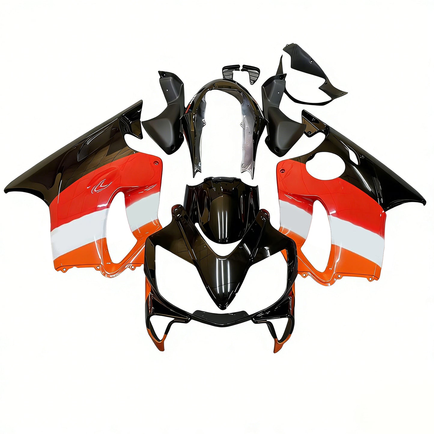 Carene 2004-2007 Honda CBR 600 F4i Nero Repsol Generico