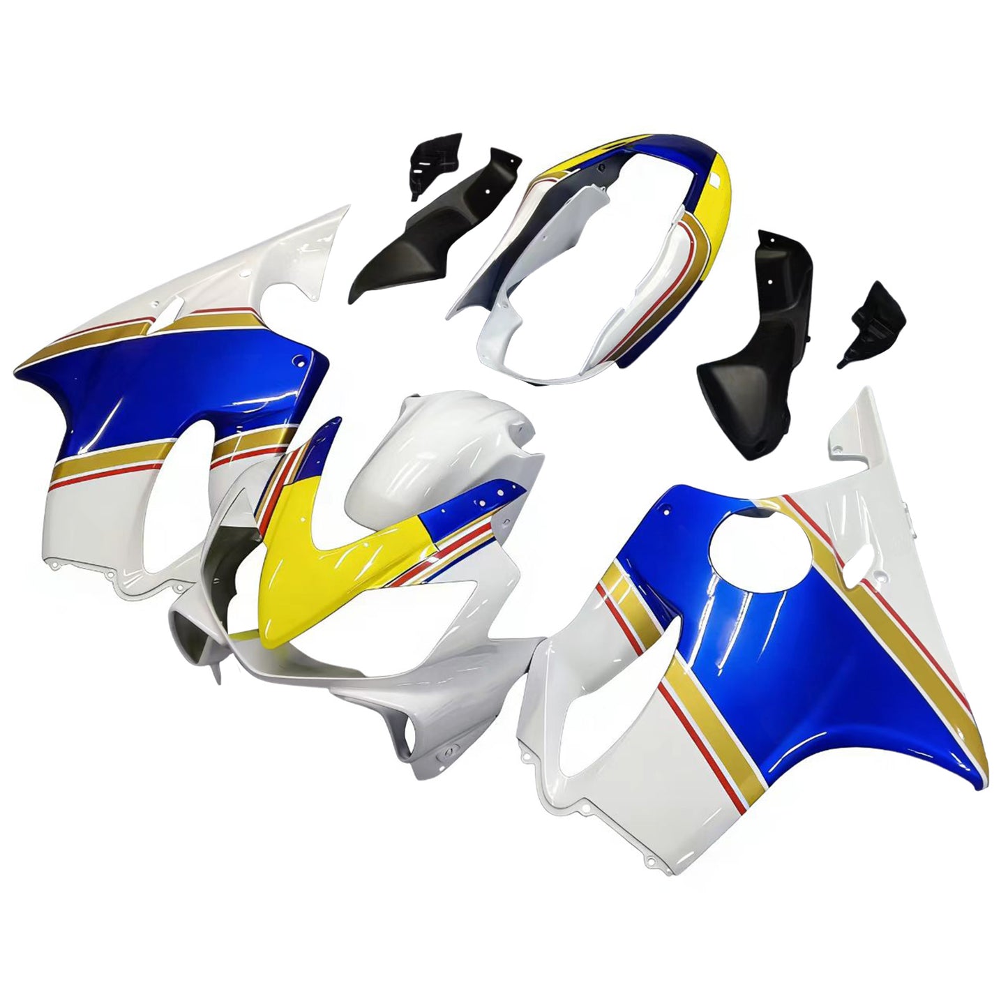 Carene 2004-2007 Honda CBR 600 F4i Bianco Rothmans Honda Racing Generico