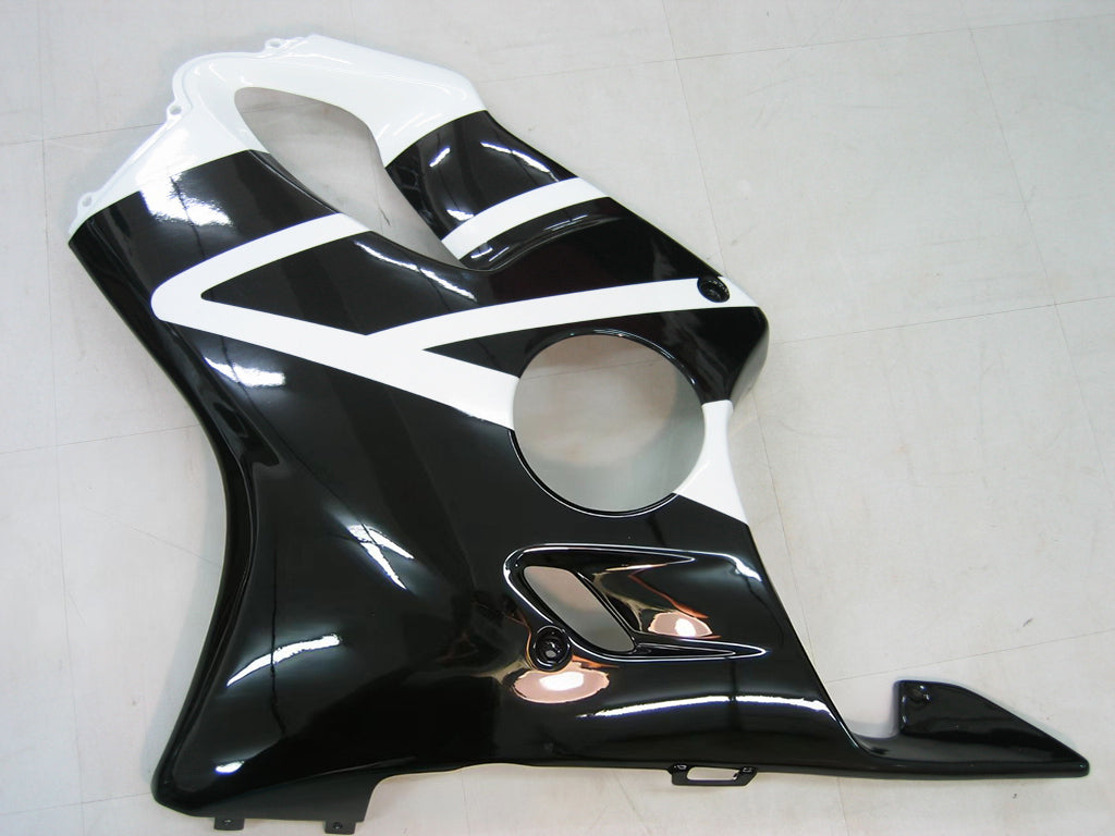 Carene 2004-2007 Honda CBR 600 F4i Nero & Bianco F4i Generico