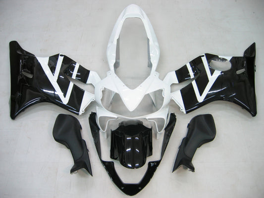Carene 2004-2007 Honda CBR 600 F4i Nero & Bianco F4i Racing Generico