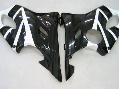 Carene 2004-2007 Honda CBR 600 F4i Nero & Bianco F4i Racing Generico
