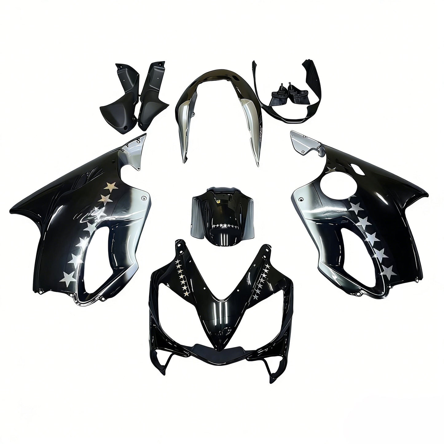 Amotopart rivestimento Honda CBR 600 F4i (2004-2007) Kit desolato