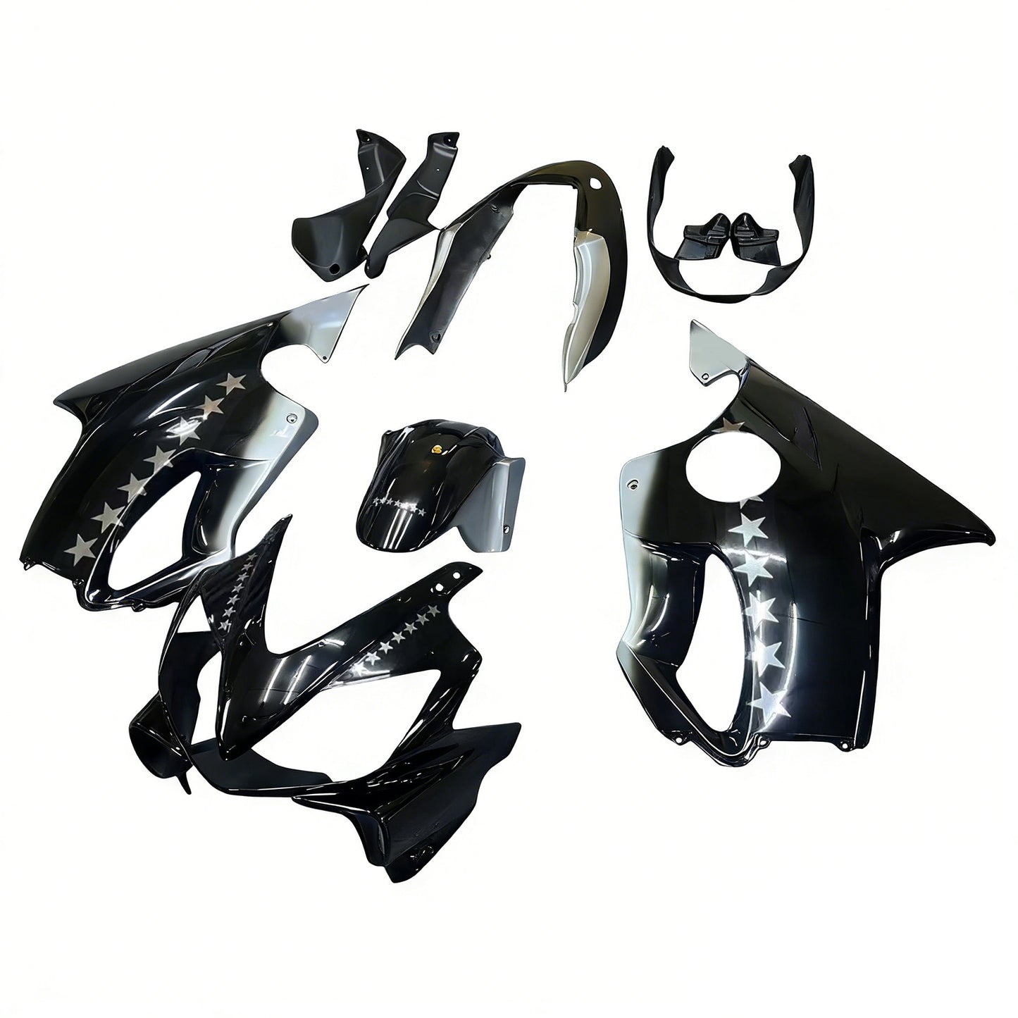 Carene 2004-2007 Honda CBR 600 F4i Nero SevenStars Generico