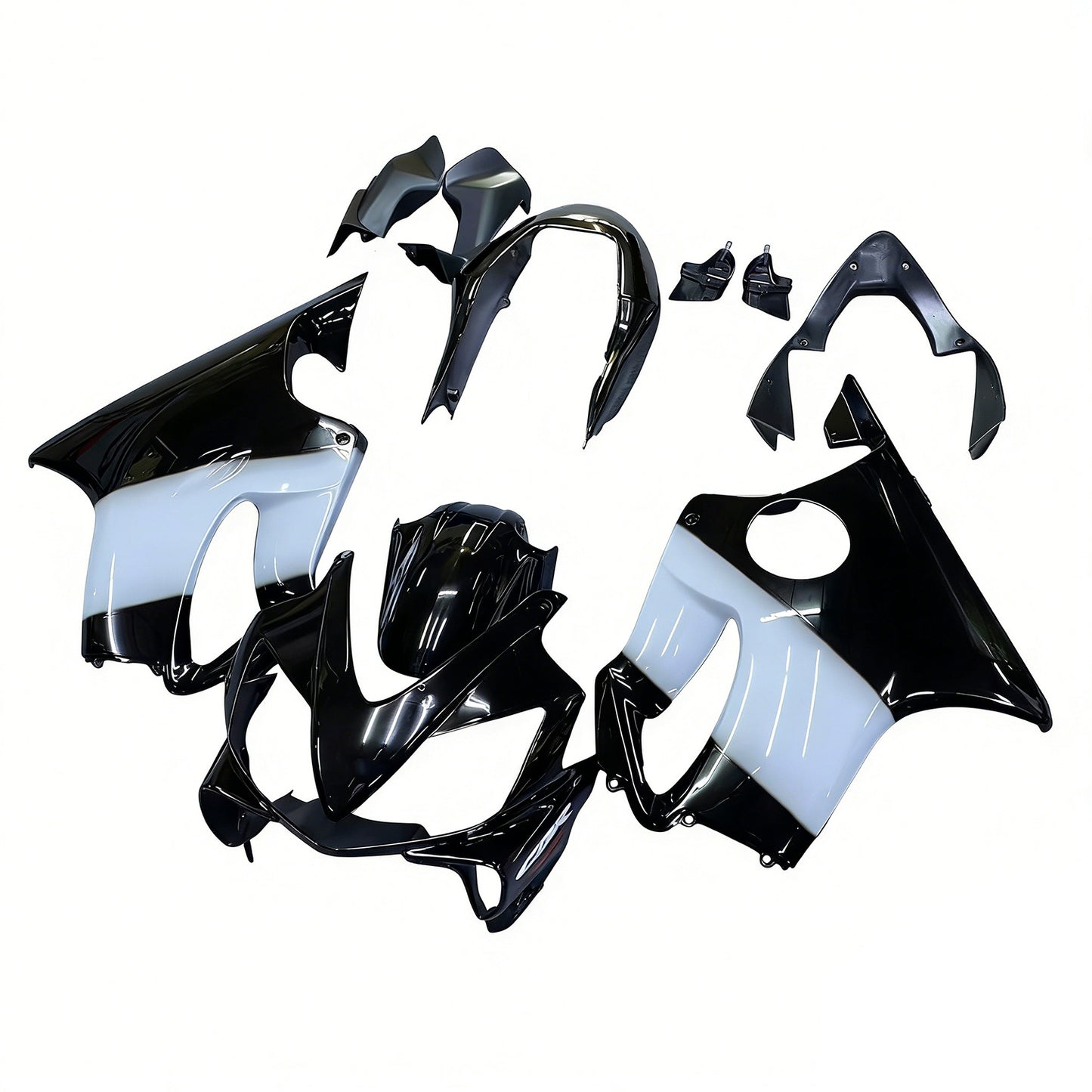 Carene 2004-2007 Honda CBR 600 F4i Nero West Generico