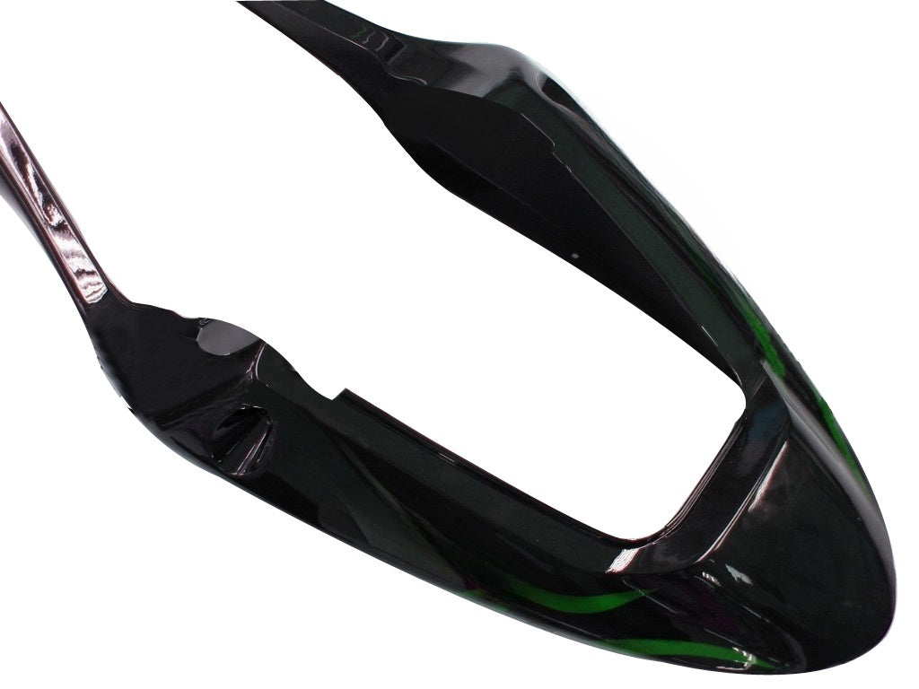 Carene 2004-2007 Honda CBR 600 F4i Nero & Fiamma Verde Generico