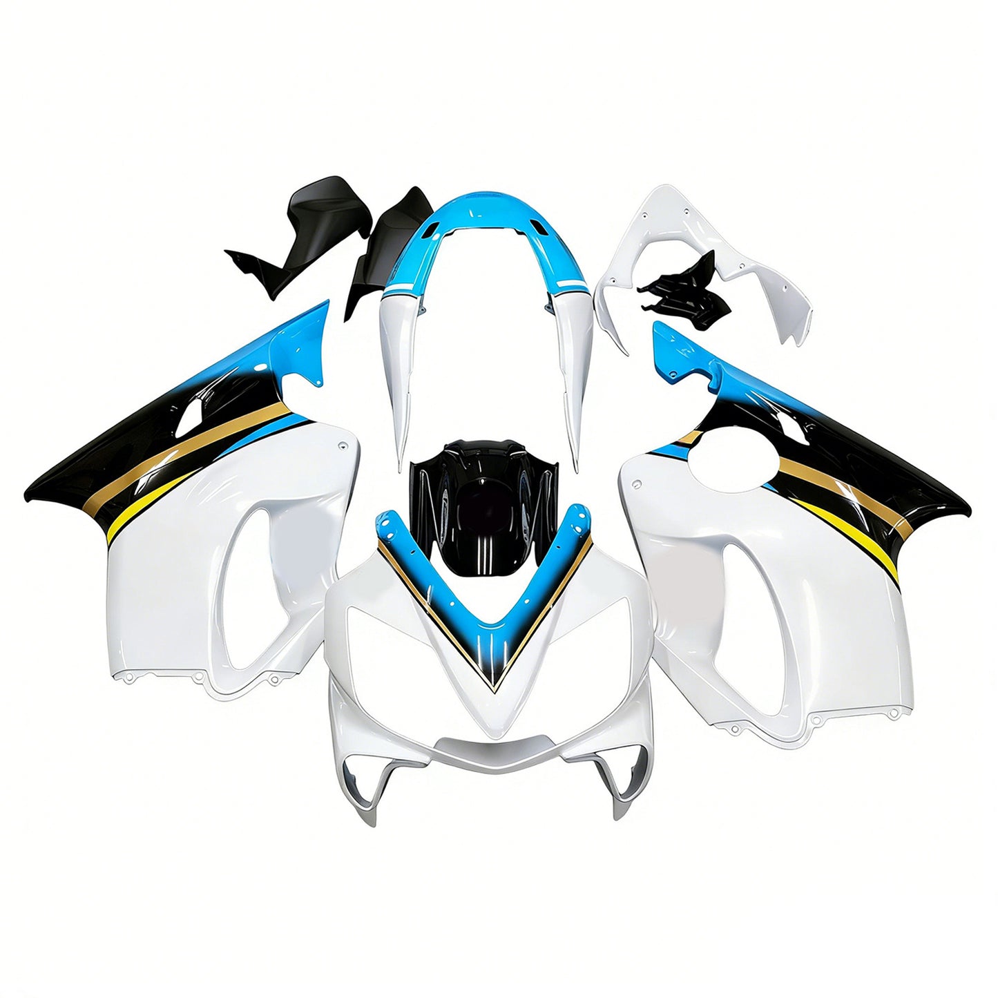 Carene 2004-2007 Honda CBR 600 F4i Multicolore Konica Minolta Generico