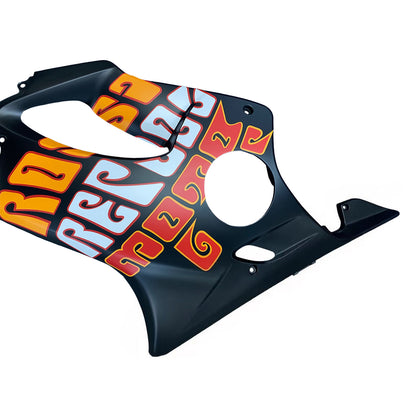 Carene 2004-2007 Honda CBR 600 F4i Nero Valentino Rossi Racing Generico