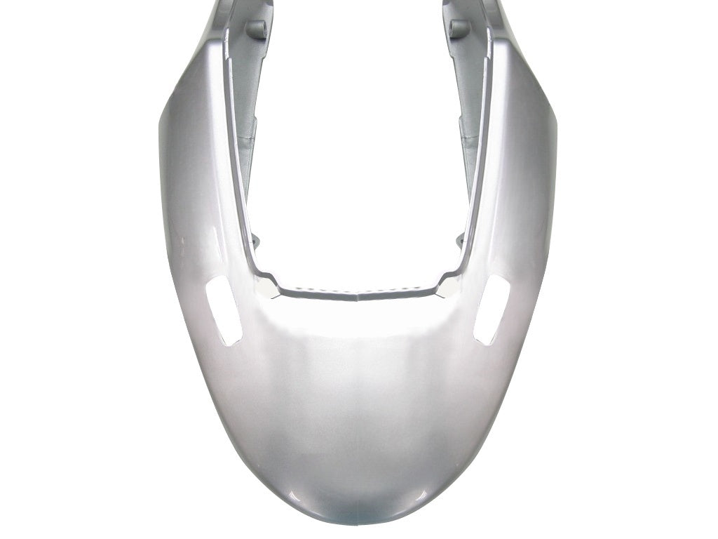 Carene 2004-2007 Honda CBR 600 F4i Silver & White Flame Generico