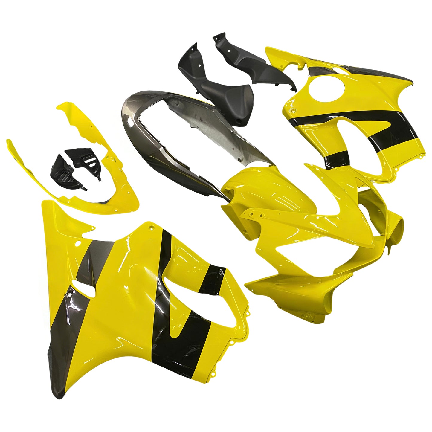 Carene 2004-2007 Honda CBR 600 F4i Giallo &amp; Nero CBR Generic