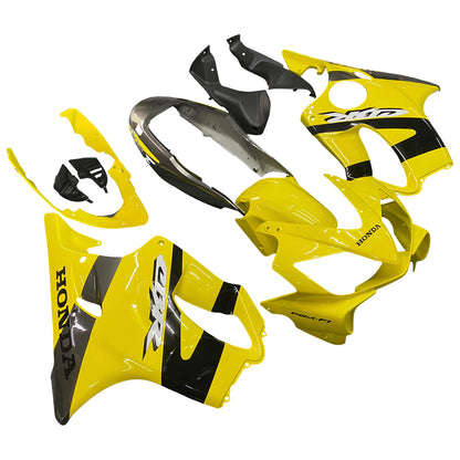 Carene 2004-2007 Honda CBR 600 F4i Giallo &amp; Nero CBR Racing Generico