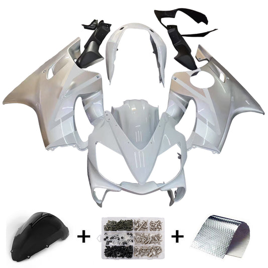 Carene 2004-2007 Honda CBR 600 F4i Bianco & Argento F4i Racing Generico