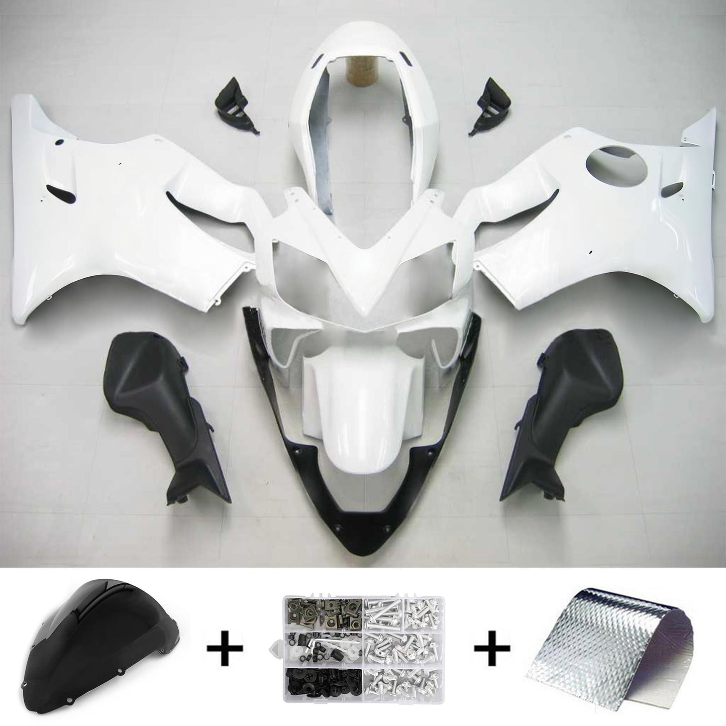 Amotopart Honda CBR600 F4i 2004-2007 Set di travestimento