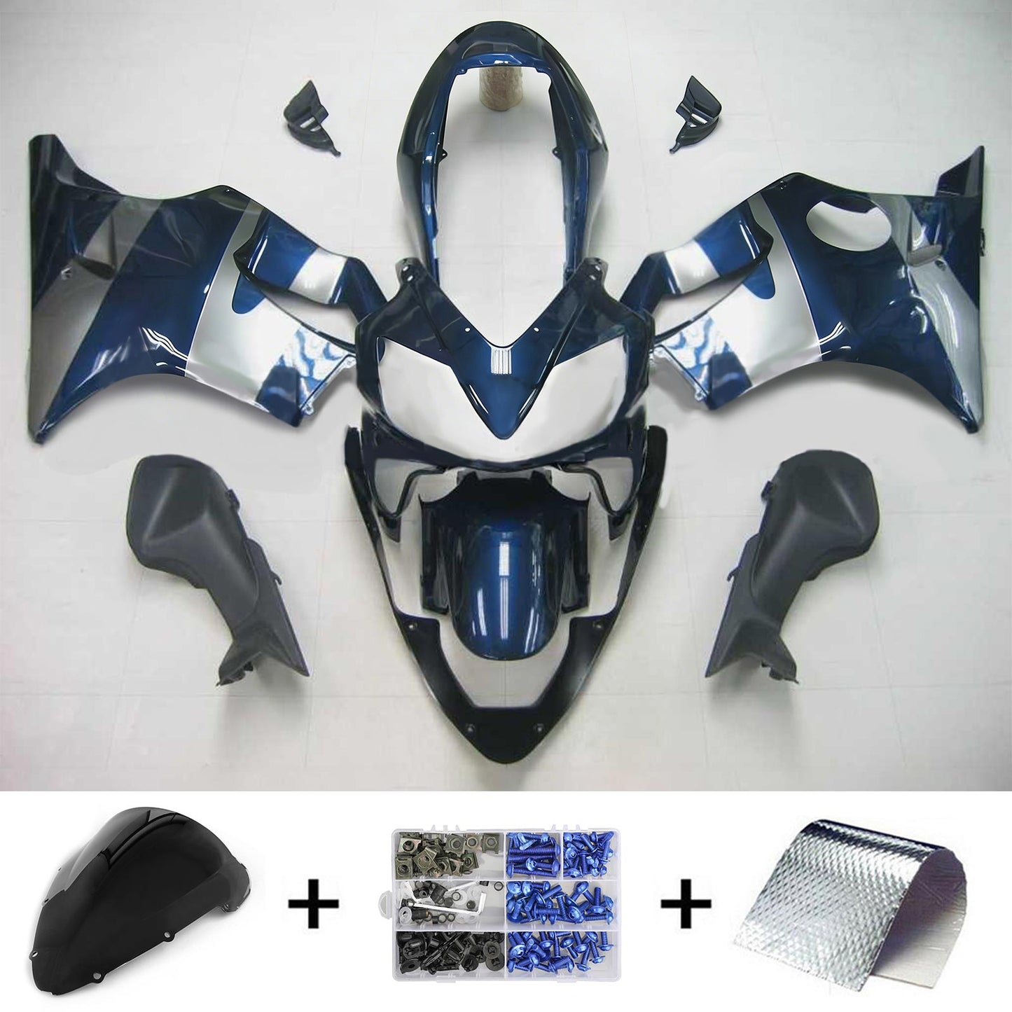 Amotopart Honda CBR600 F4i 2004-2007 Set di travestimento