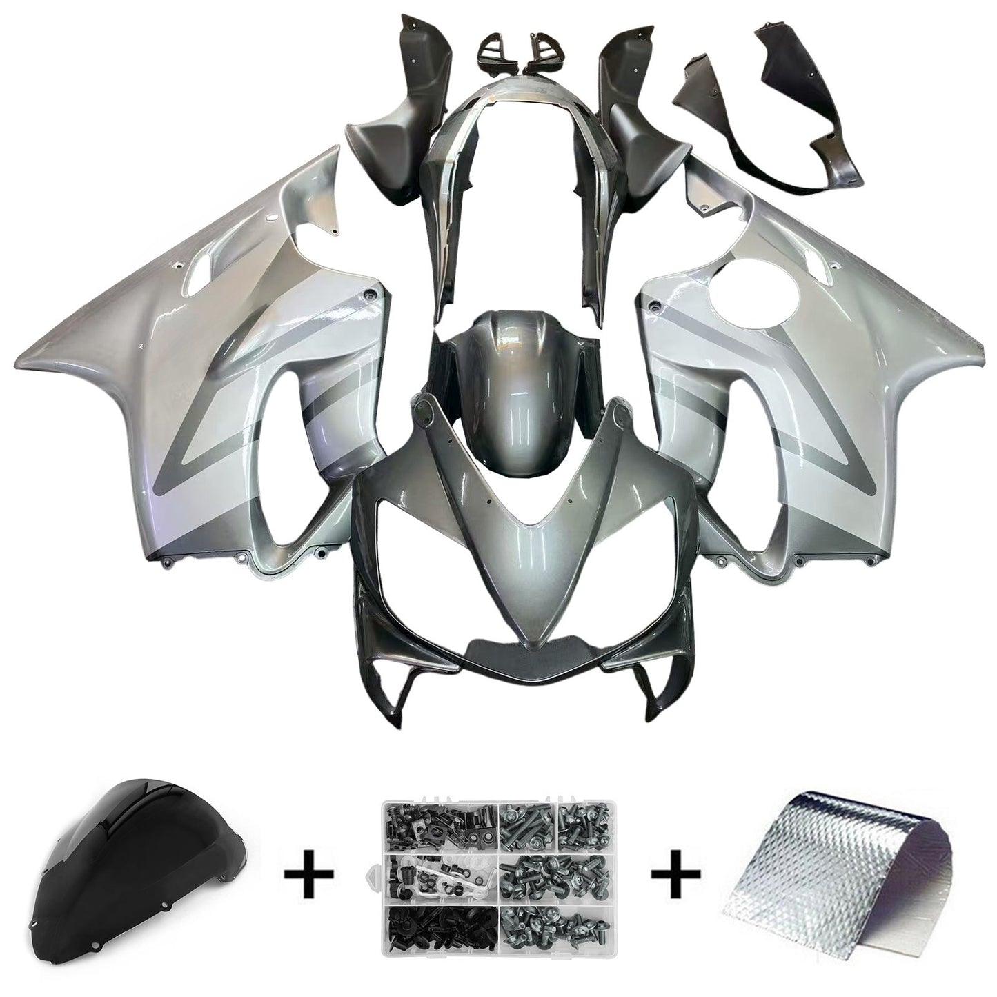 Amotopart Honda CBR600 F4i 2004-2007 Set di travestimento