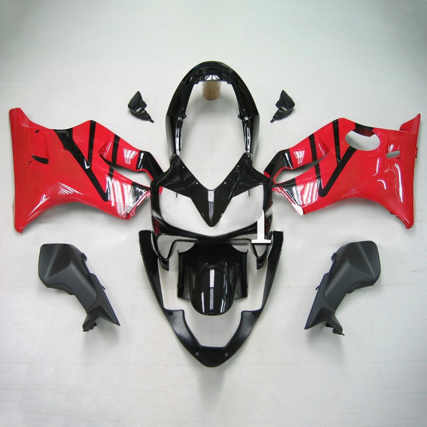 Amotopart Honda CBR600 F4i 2004-2007 Set di travestimento