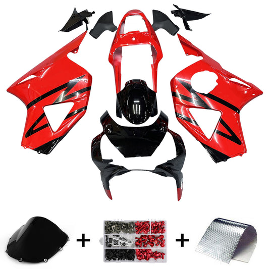 Carene 2002-2003 Honda CBR 954 RR Rosso &amp; Nero RR Generico
