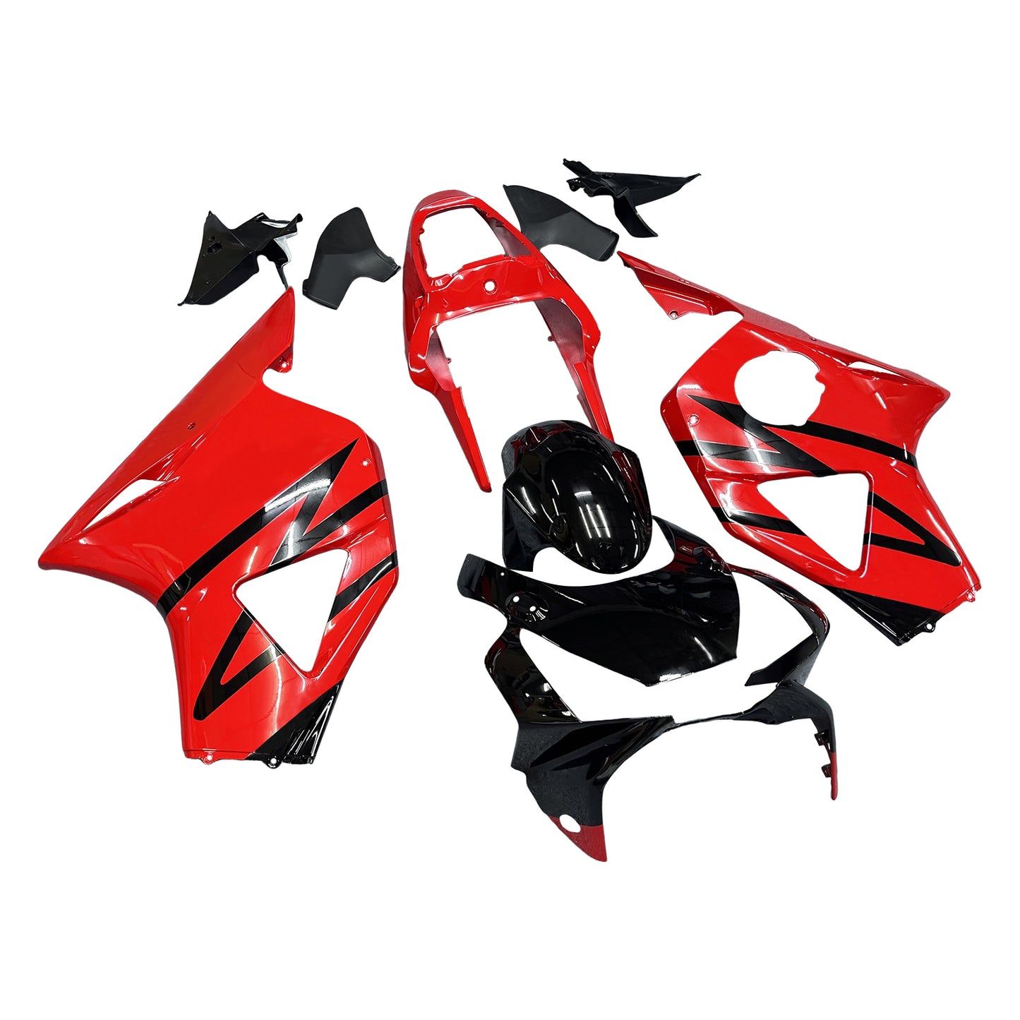 Carene 2002-2003 Honda CBR 954 RR Rosso &amp; Nero RR Generico