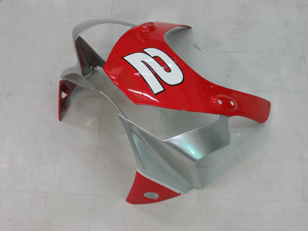 Amotopart 2002-2003 HONDA CBR954 Abbigliamento del kit rosso e bianco