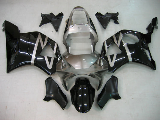 Carene 2002-2003 Honda CBR 954 RR Silver &amp; Black RR Racing Generico