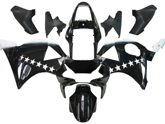 Carene 2002-2003 Honda CBR 954 RR Nero SevenStars Racing Generico