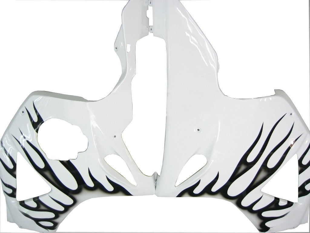 Carene 2002-2003 Honda CBR 954 RR White & Black Flame Generico
