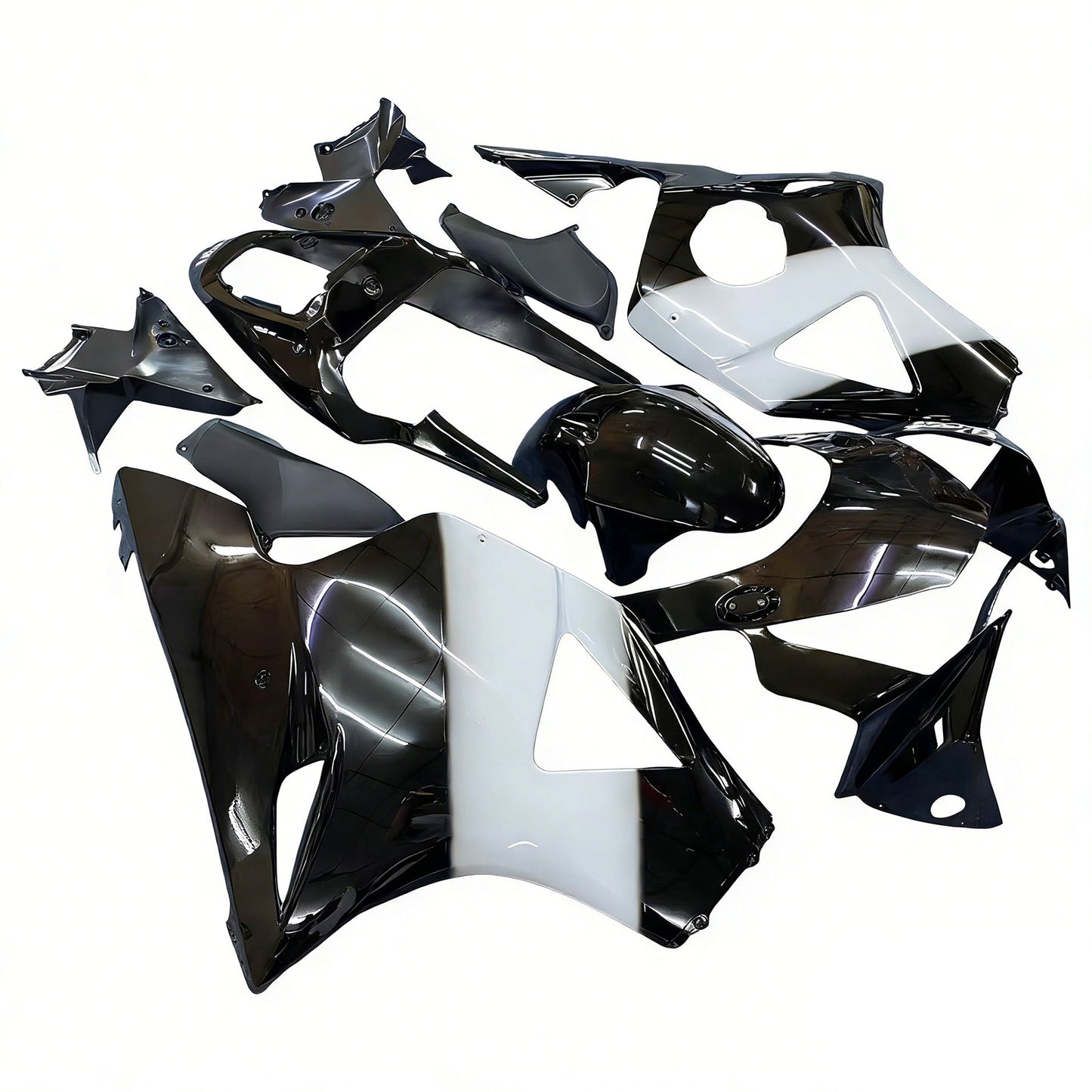 Carene 2002-2003 Honda CBR 954 RR Black West Racing Generico