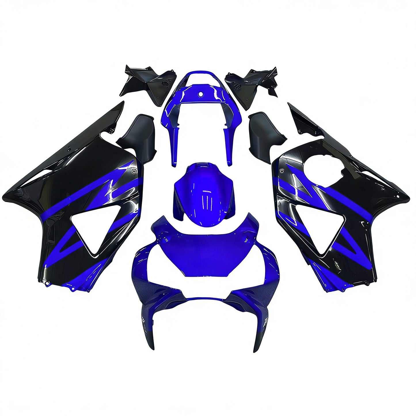 Carene 2002-2003 Honda CBR 954 RR Blu e Nero RR Racing Generico