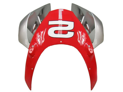 Carene 2002-2003 Honda CBR 954 RR Rosso &amp; Argento No.2 Spin Racing Generico