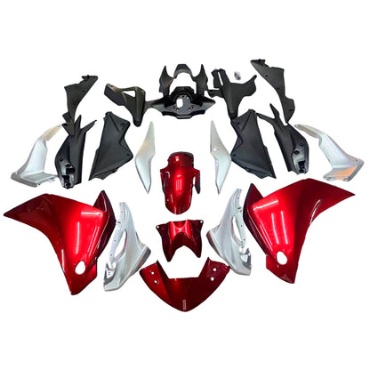 Carene 2011-2015 Honda CBR250R Rosso Argento CBR Racing Generico