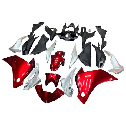 Carene 2011-2015 Honda CBR250R Rosso Argento CBR Racing Generico