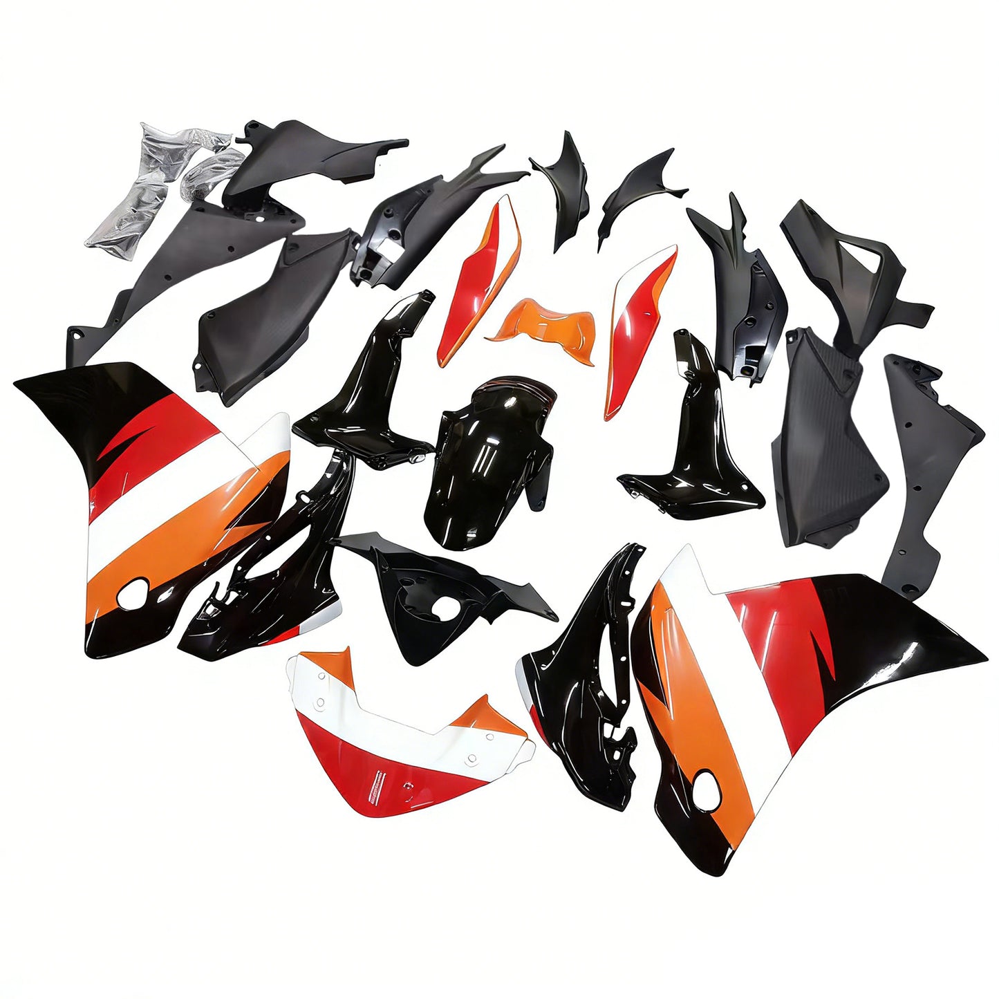 Carene 2011-2015 Honda CBR250R Repsol Arancione Generico
