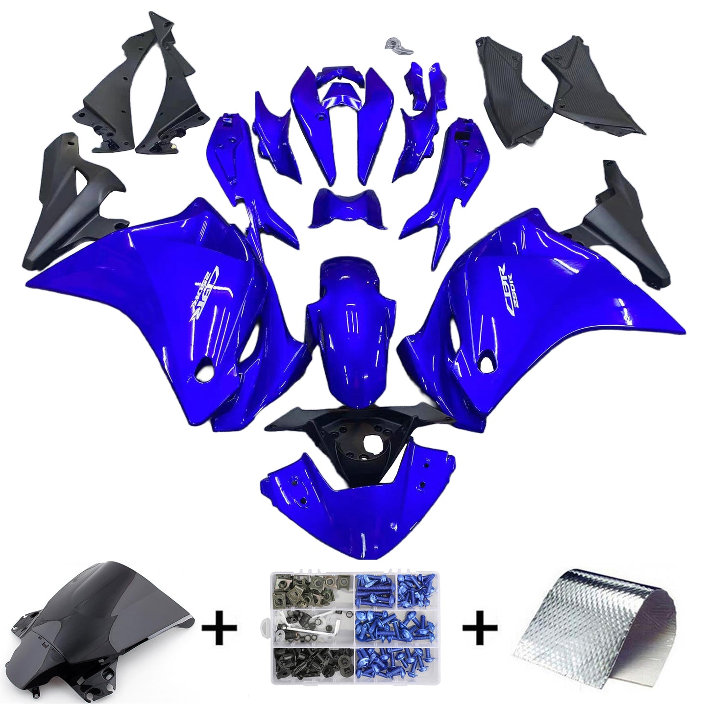 Kit carenatura iniezione Honda CBR250R 2011-2015 Carrozzeria in plastica ABS