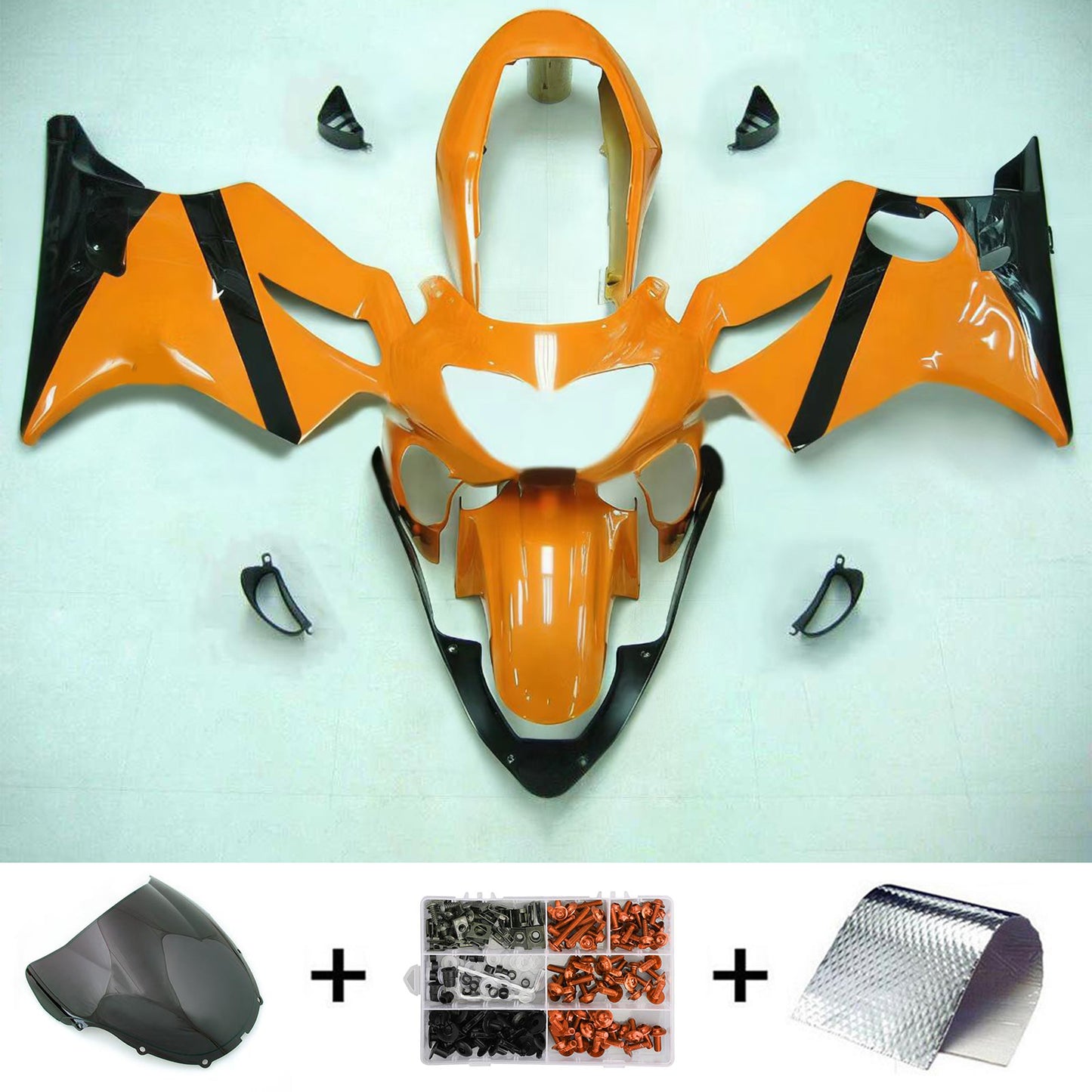 Amotopart Honda CBR600F4 1999-2000 Kit travestimento Body Plastic Abs