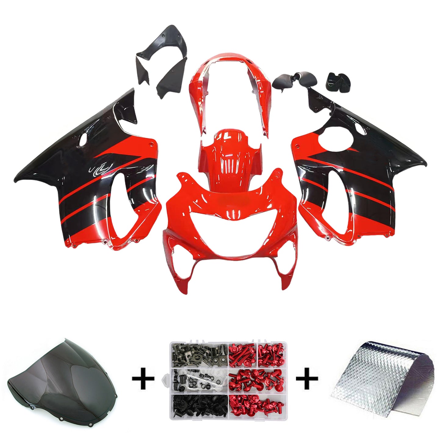 Amotopart Kit Carena Honda CBR600 F4 1999-2000 Carrozzeria Plastica ABS
