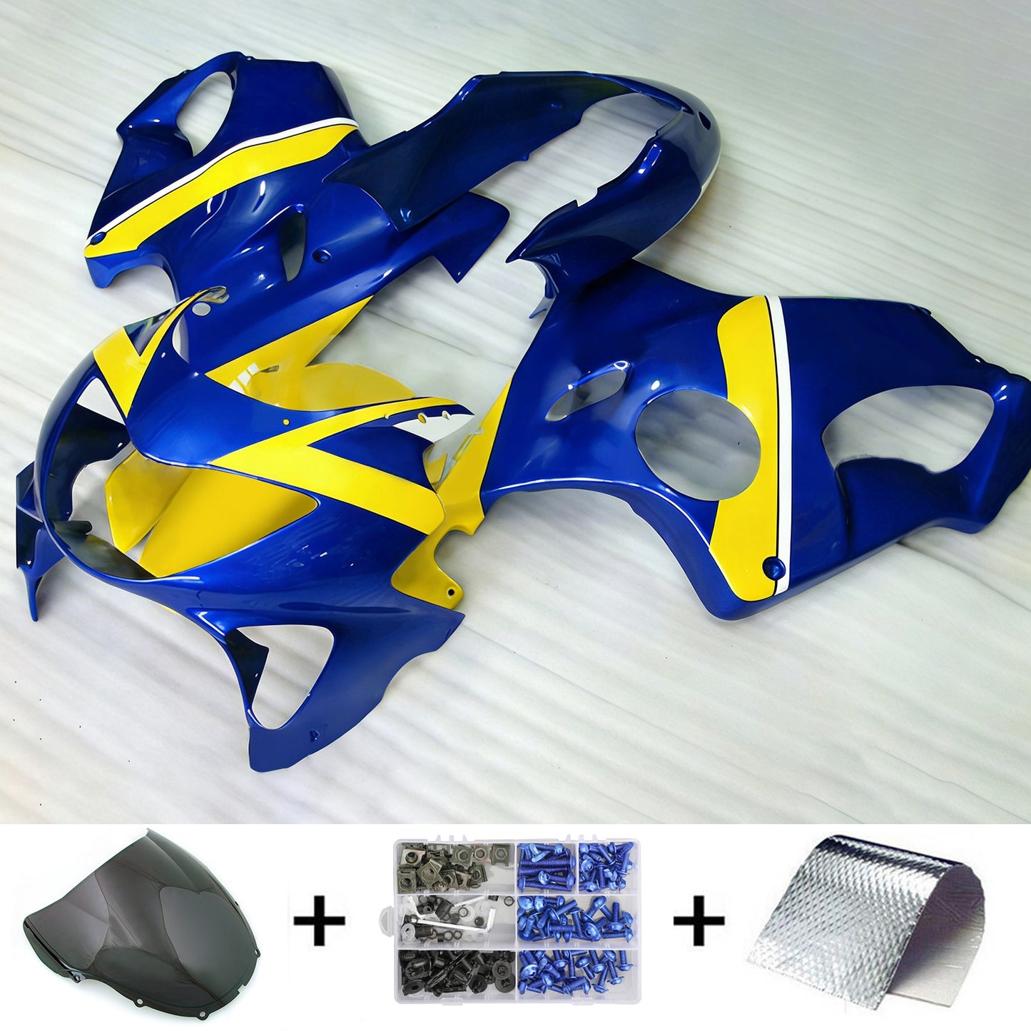 Amotopart Kit Carena Honda CBR600 F4 1999-2000 Carrozzeria Plastica ABS