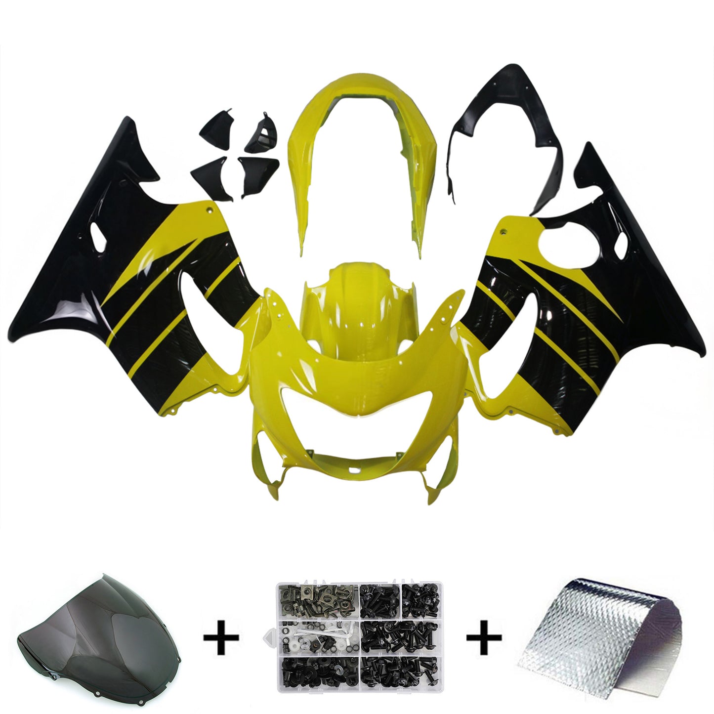 Amotopart Kit Carena Honda CBR600 F4 1999-2000 Carrozzeria Plastica ABS