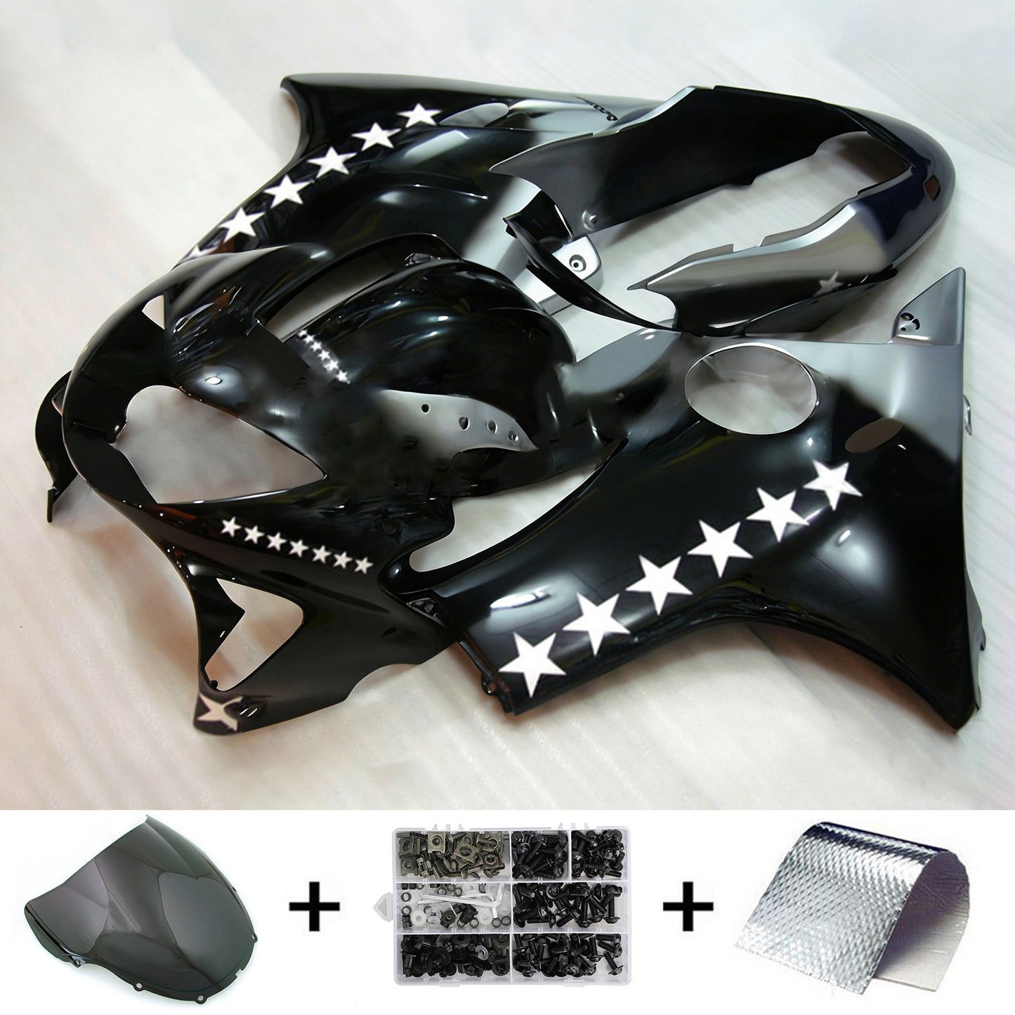 Amotopart Kit Carena Honda CBR600 F4 1999-2000 Carrozzeria Plastica ABS