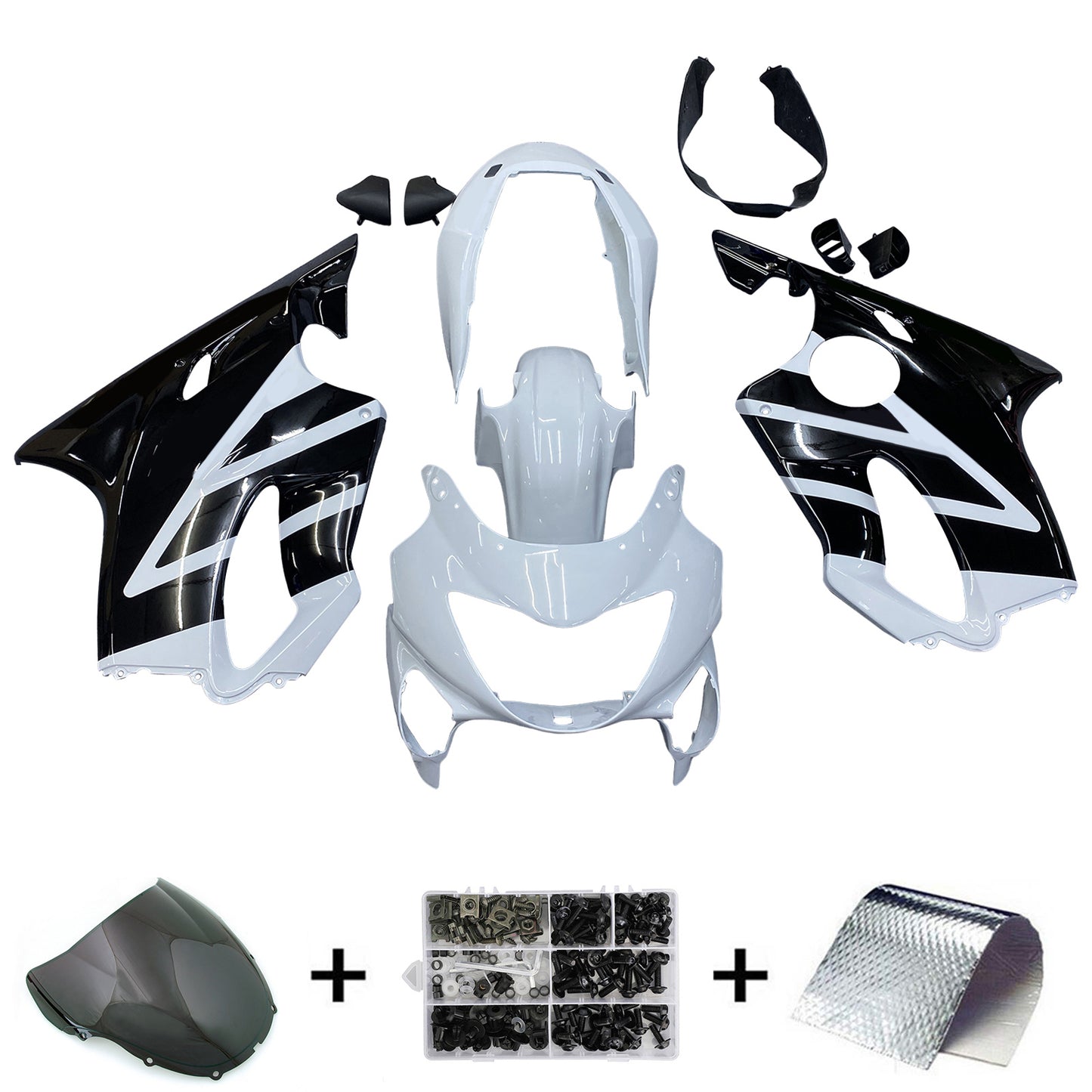Amotopart Kit Carena Honda CBR600 F4 1999-2000 Carrozzeria Plastica ABS