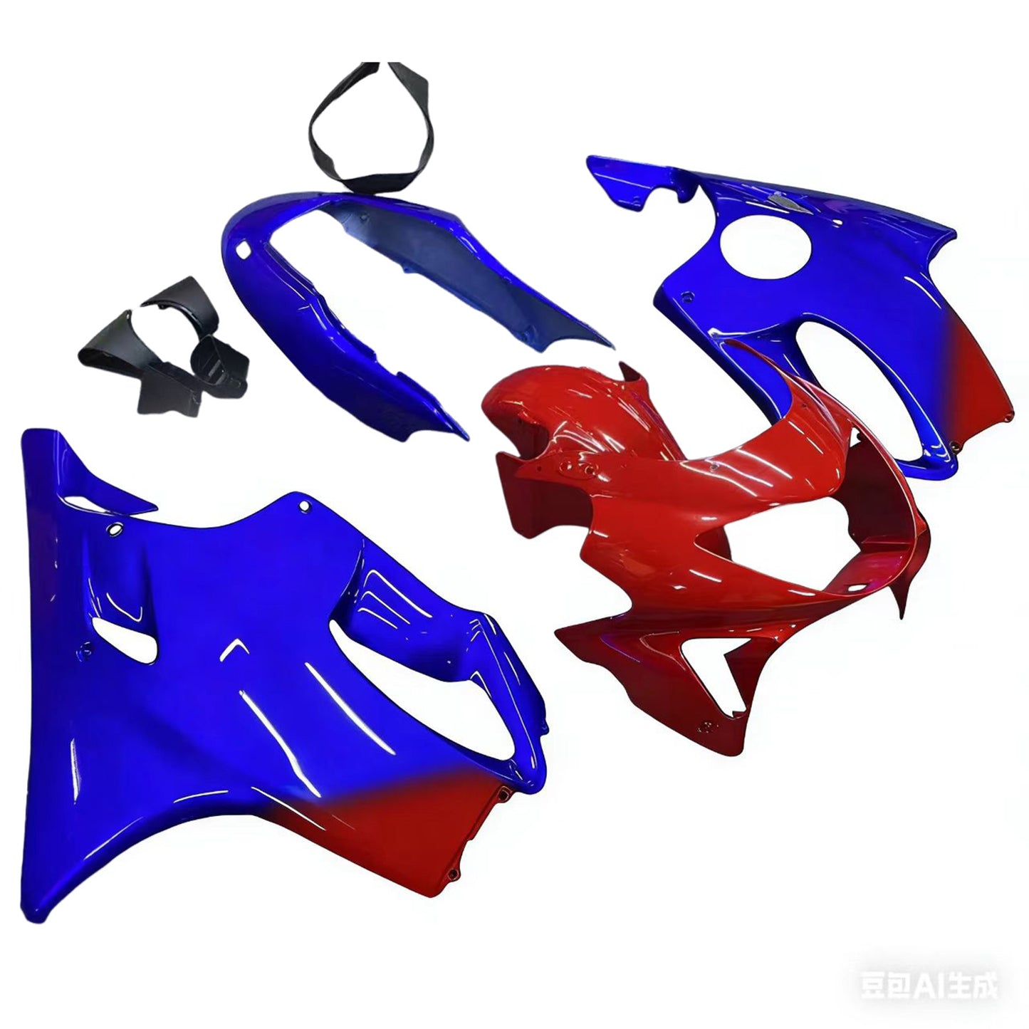 Kit carena iniezione Honda CBR600 F4 1999-2000 Carrozzeria in plastica ABS