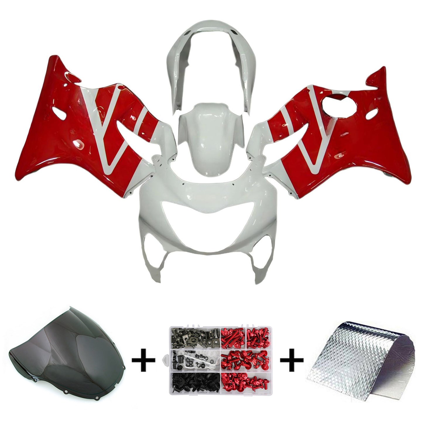 Kit carena iniezione Honda CBR600 F4 1999-2000 Carrozzeria in plastica ABS