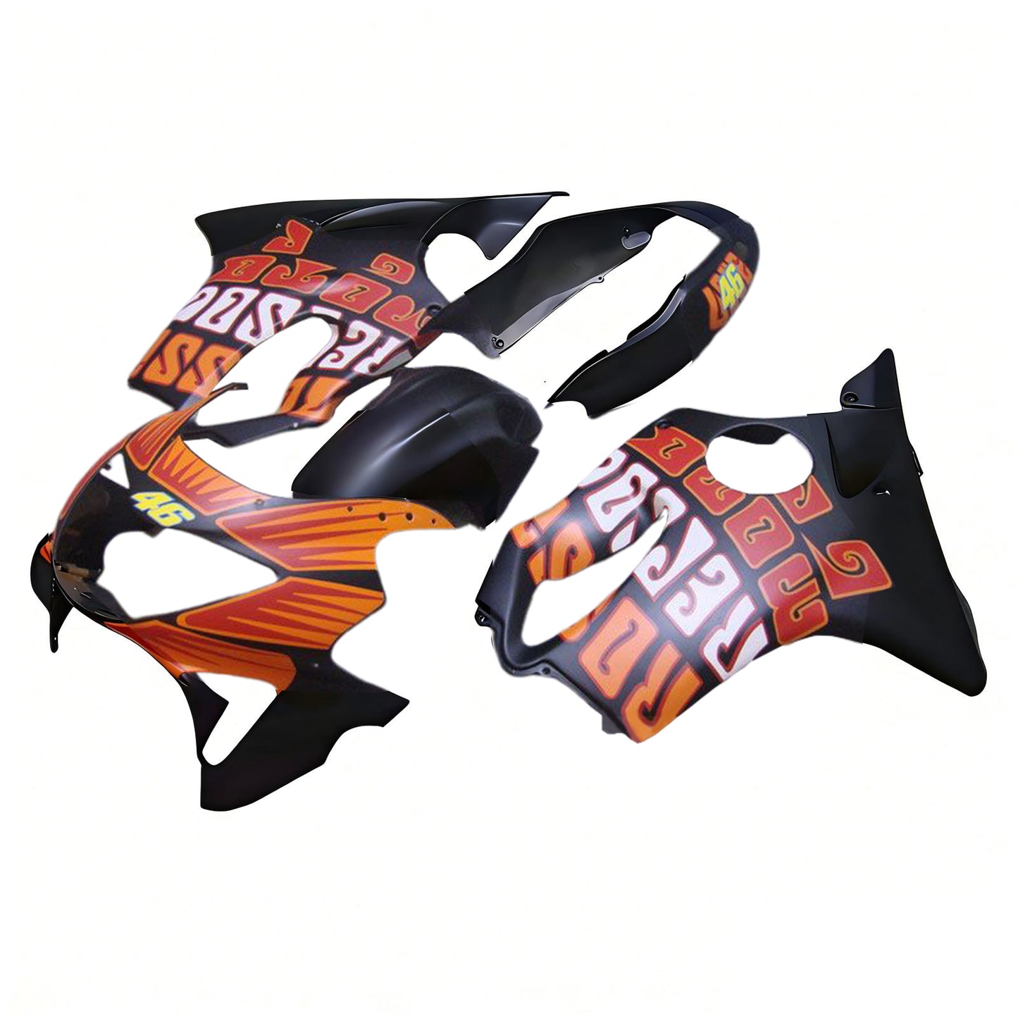 Kit carena iniezione Honda CBR600 F4 1999-2000 Carrozzeria in plastica ABS