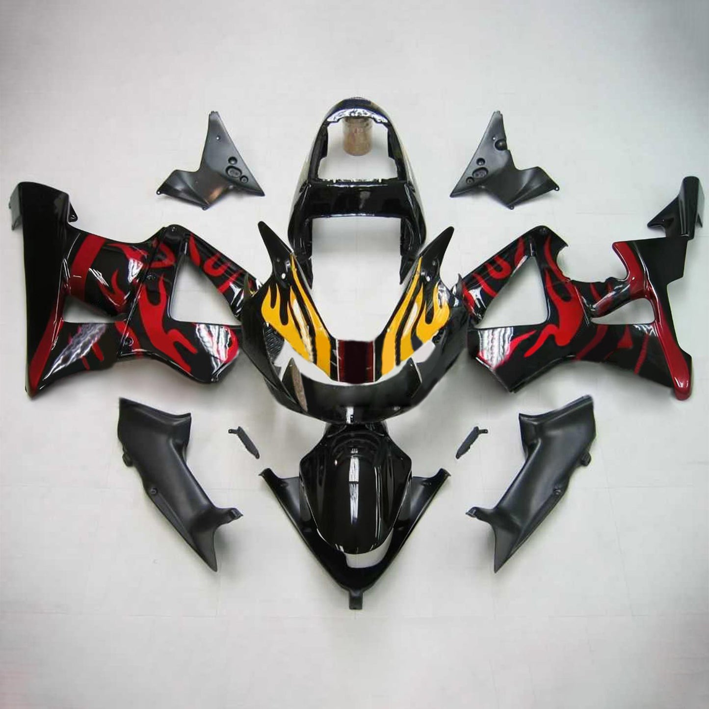 Amotopart Honda CBR929RR 2000-2001 Disory Kit Body Plastic Abs