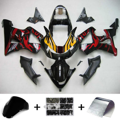 Amotopart Honda CBR929RR 2000-2001 Disory Kit Body Plastic Abs