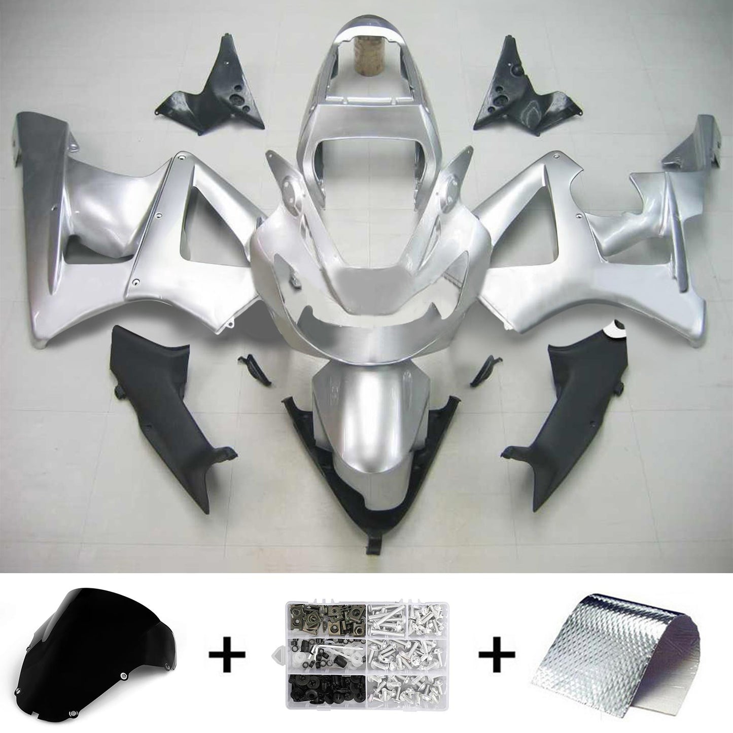 Amotopart Honda CBR929RR 2000-2001 Disory Kit Body Plastic Abs