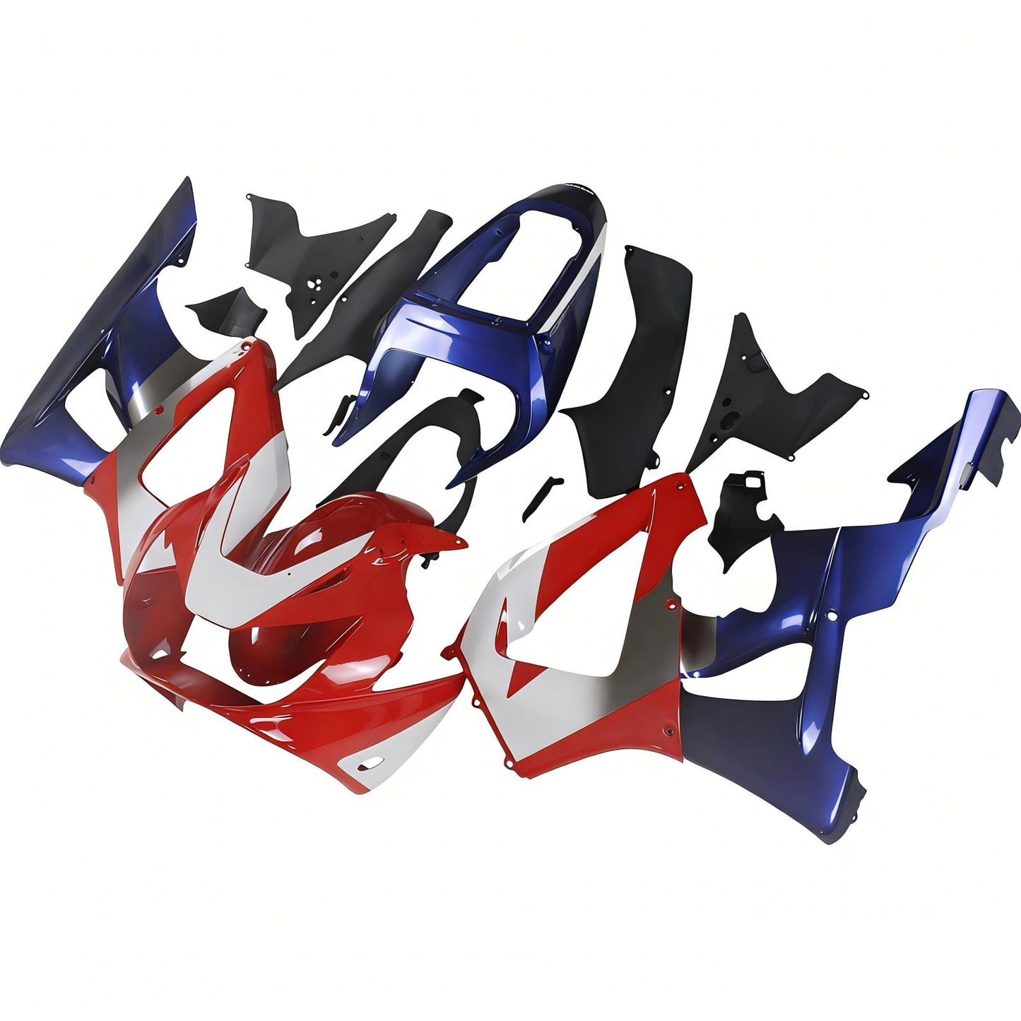 Amotopart Honda CBR929RR 2000-2001 Disory Kit Body Plastic Abs