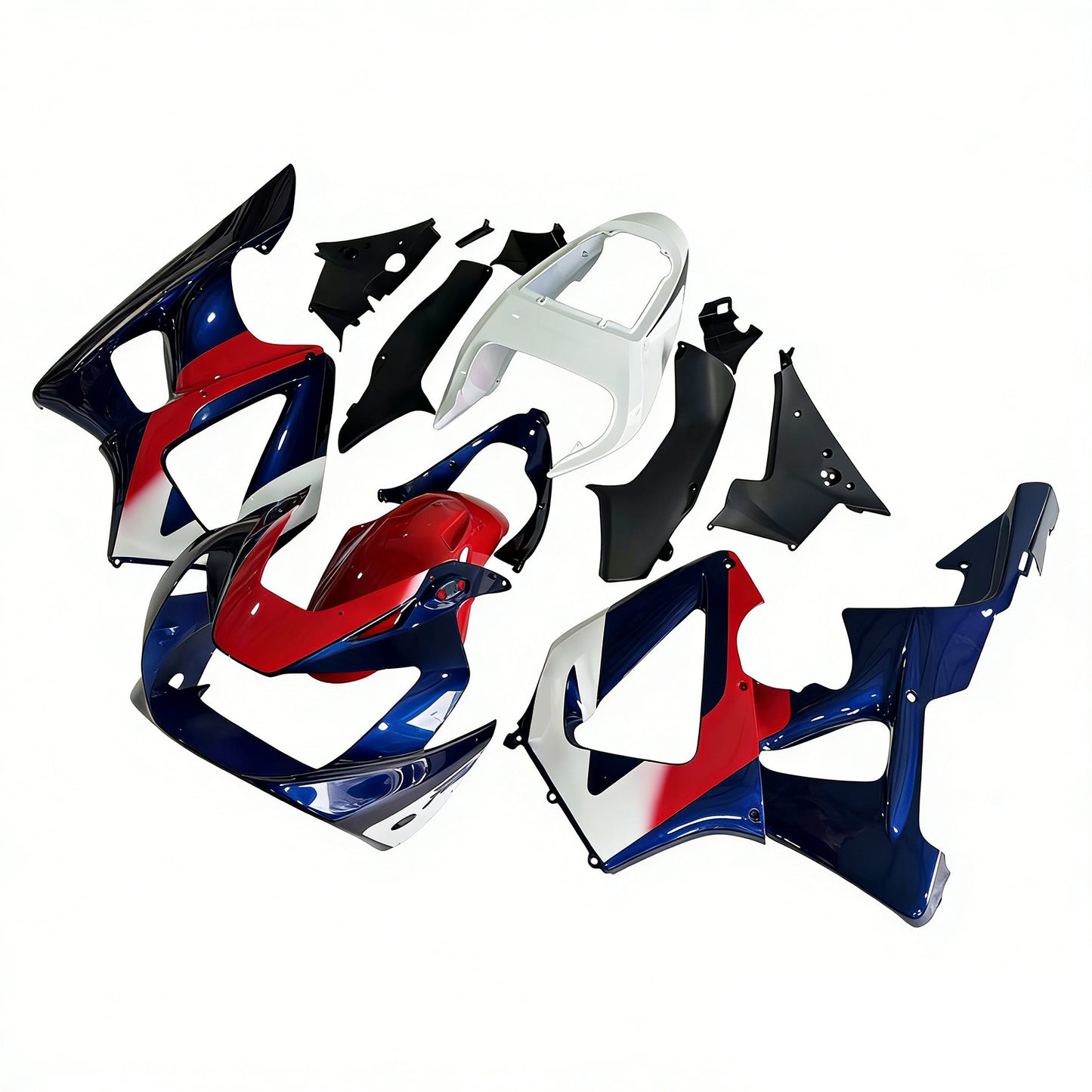 Amotopart Honda CBR929RR 2000-2001 Kit carena Carrozzeria Plastica ABS