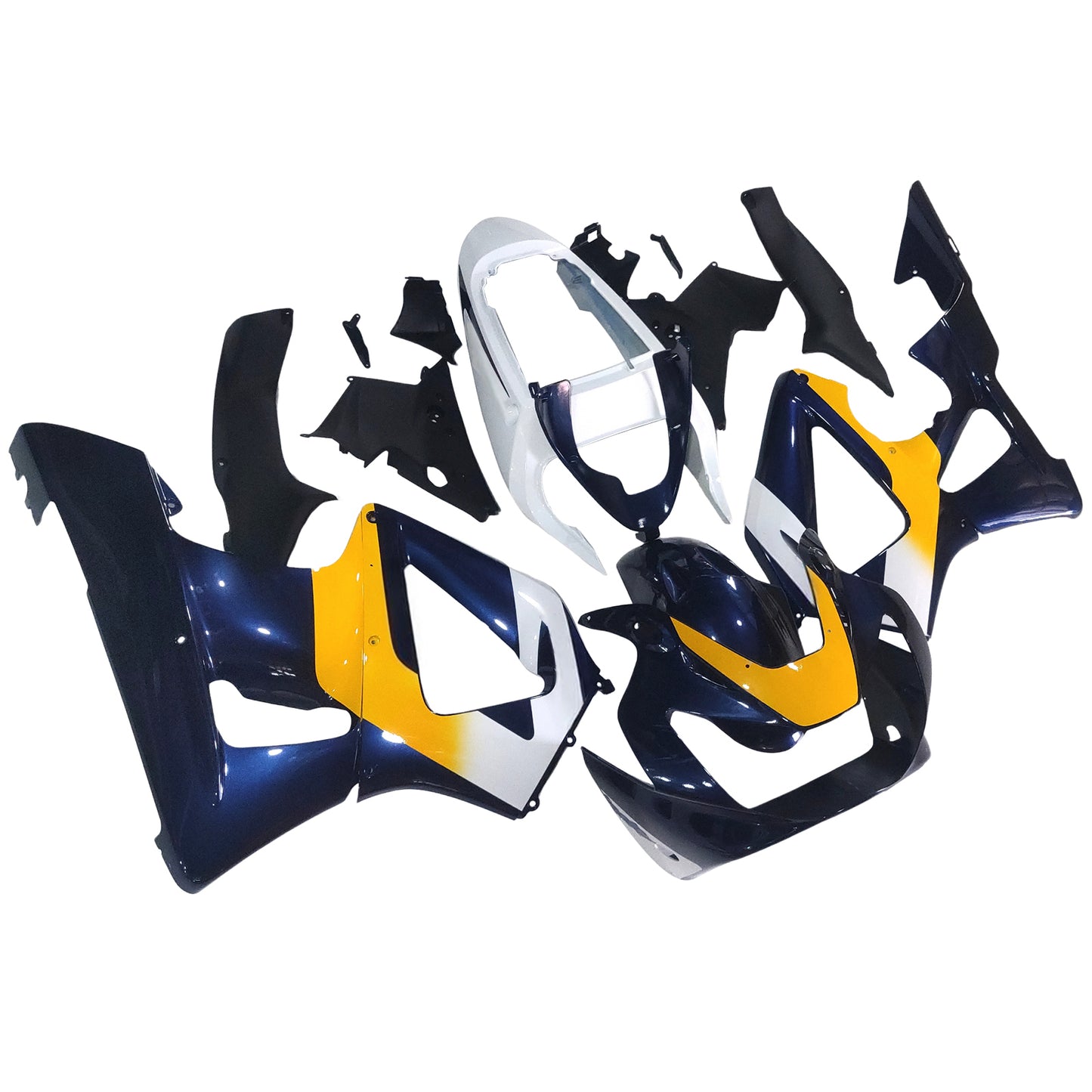 Amotopart Honda CBR929RR 2000-2001 Kit carena Carrozzeria Plastica ABS